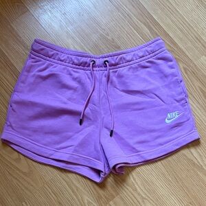 Nike Women's Lavender Athletic Shorts